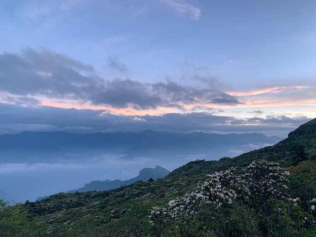 Jiuding Mountain, Maoxian County, Sichuan Province, China