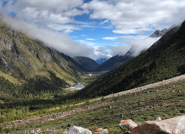 Changping Valley, Siguniang mountain, Sichuan Province, China 