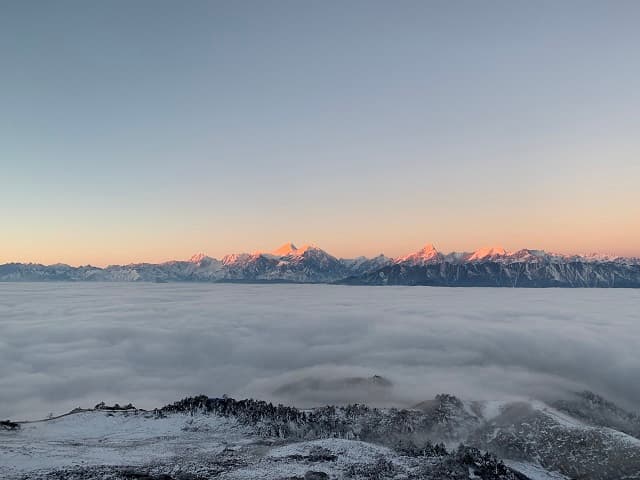 Huajian Mountain, Luding County, Sichuan Province, China 